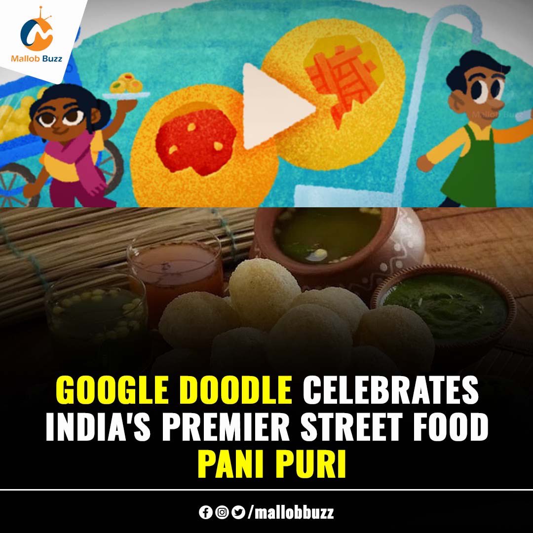mallobmedia's tweet photo. Google has creative ways of celebrating the best of everything by rolling out Doodles. And today, it's an illustration of India's favorite street food pani puri, above the search bar

#mallob #mallobbuzz #mallobcompany #GoogleDoodle #streetfoodfest #panipuri #celebrating #doodles https://t.co/IkIjGpOSdG