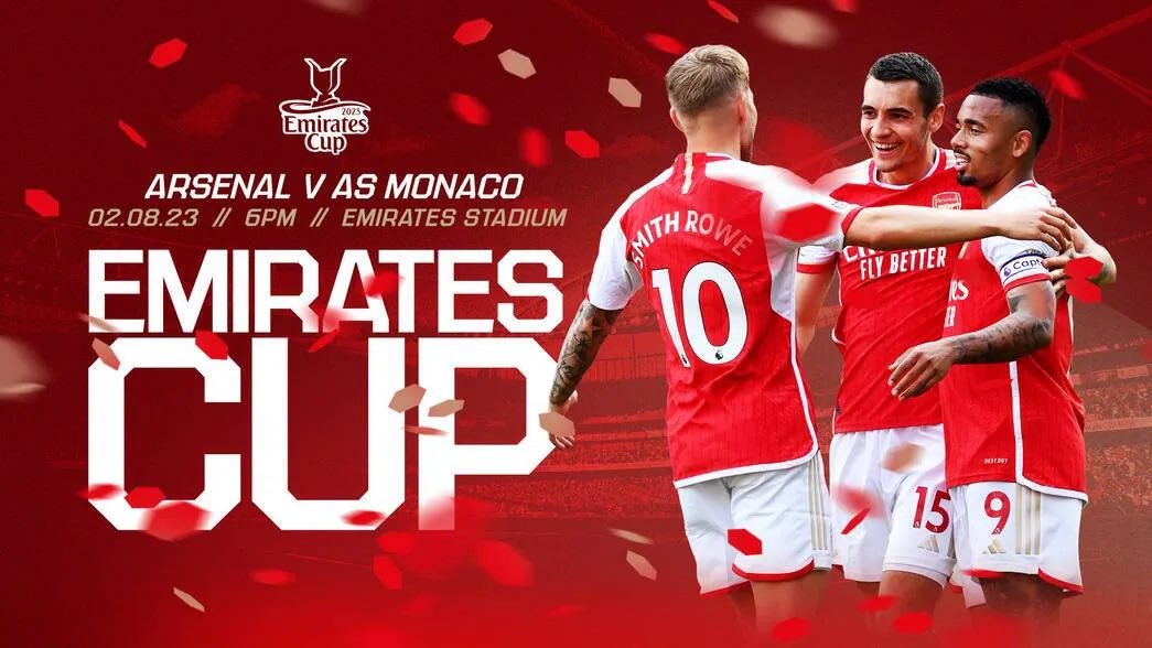 Arsenal Vs Monaco tickets available 
#Arsenal #Arteta
