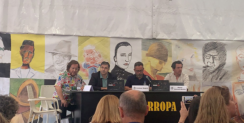 📚Presentación del libro Ucrania, resistir al horror, de <a href="/Ldevega/">Luis de Vega</a>, en la <a href="/snegra/">Semana Negra Gijón</a> 

📸El libro, coeditado por la Fundación @AnastasioGracia   y la <a href="/urjc/">URJC</a>, resume la cobertura fotográfica de la invasión rusa

⚫️ugt-fica.org/component/cont…