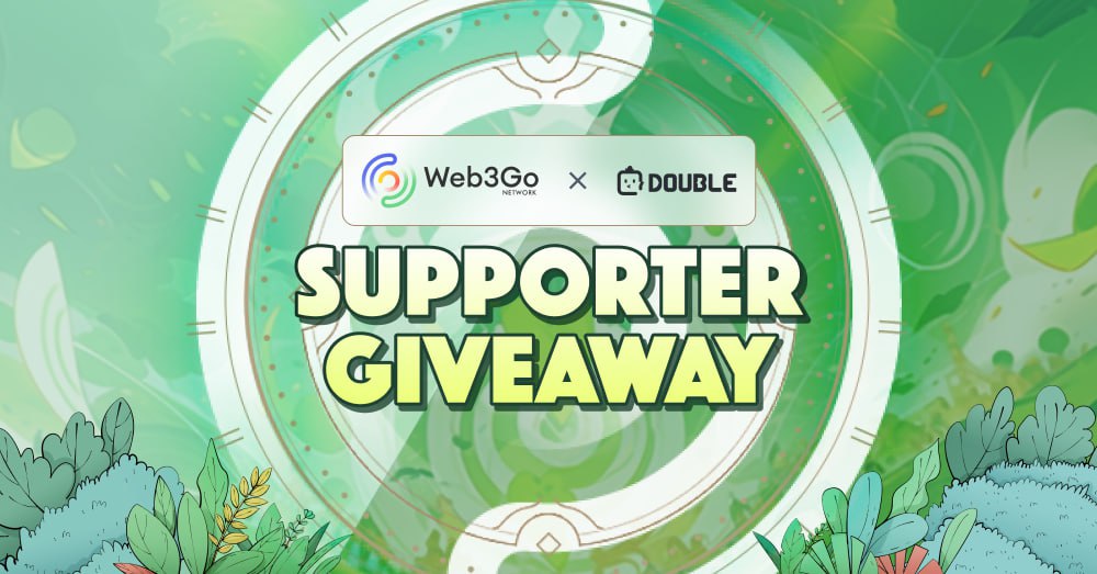 DoubleProtocol's tweet image. Double Protocol has joined @Web3Go for the #AIFiSummer #Giveaway!

💡 As @Web3Go rebrands to Data Intelligence Network to tackle AI-native digital asset ownership challenges, the #Web3Go #DIN Passport #NFT can be minted from July 10.

🎁galxe.com/Web3Go/campaig…
⏰ 48H