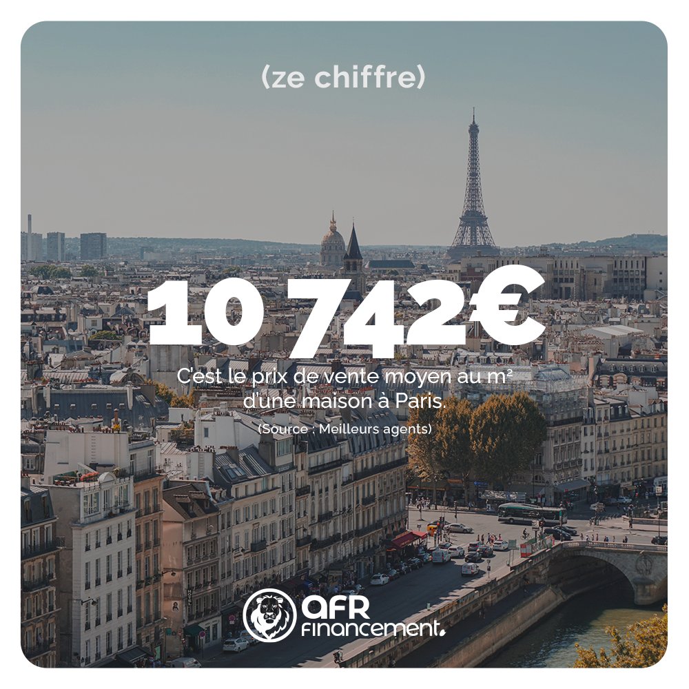 🦁 𝗭𝗘 𝗖𝗛𝗜𝗙𝗙𝗥𝗘.
Être sûr(e) de son coup de coeur immo, connaître le contexte du marché, écouter les bons conseils pour devenir propriétaire ou, découvrir sa capacité d'emprunt : nous sommes à vos côtés.

En savoir plus sans engagement ➡️ bit.ly/3IBepMq