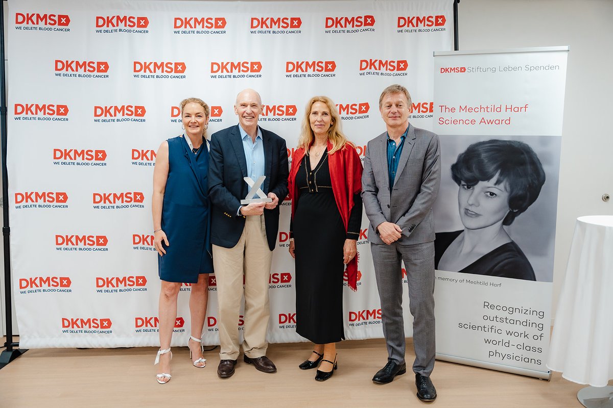 Congratulations!🥂@carlhjune received the DKMS Mechtild Harf Science Award 2023. His revolutionary work will undoubtedly leave a lasting impact, inspiring future generations of scientists and paving the way for further breakthroughs in immunotherapy. ➡️professional.dkms.org/news-events/dk…