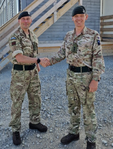 Lt Col James Baker (Right) has handed over as Commanding Officer of 7 RIFLES to Lt Col Guy Lock. The Regiment is grateful to James for all he has been able to achieve and how he has helped shape 7 RIFLES during his tenure. We wish Guy the best of luck in his new position.