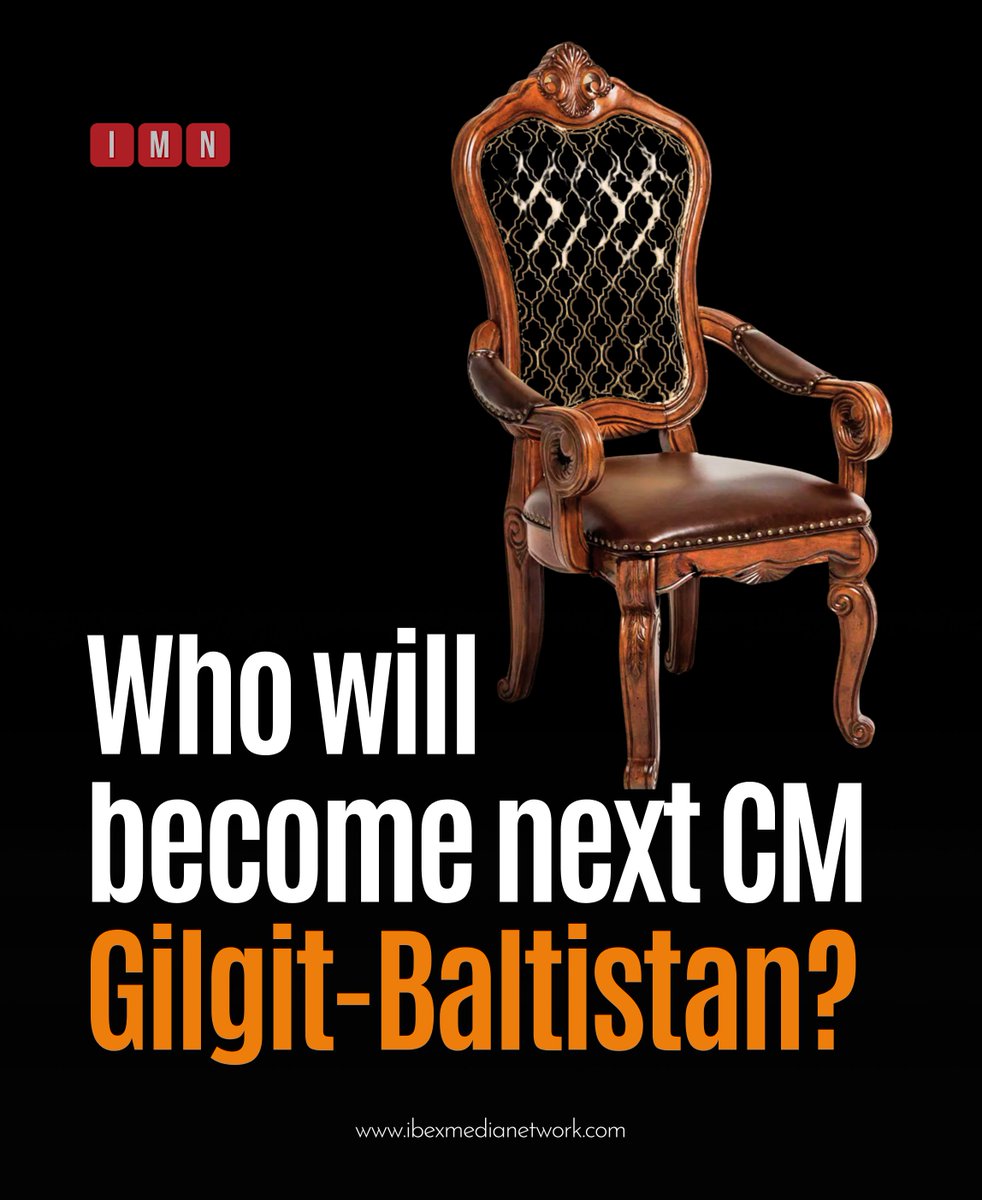 IbexMedianetwrk's tweet photo. Who will become next CM Gilgit-Baltistan?
#electionGB #Gilgit #GilgitBaltstan #PTI #PPP #PMLN https://t.co/t6OUwlC1HJ
