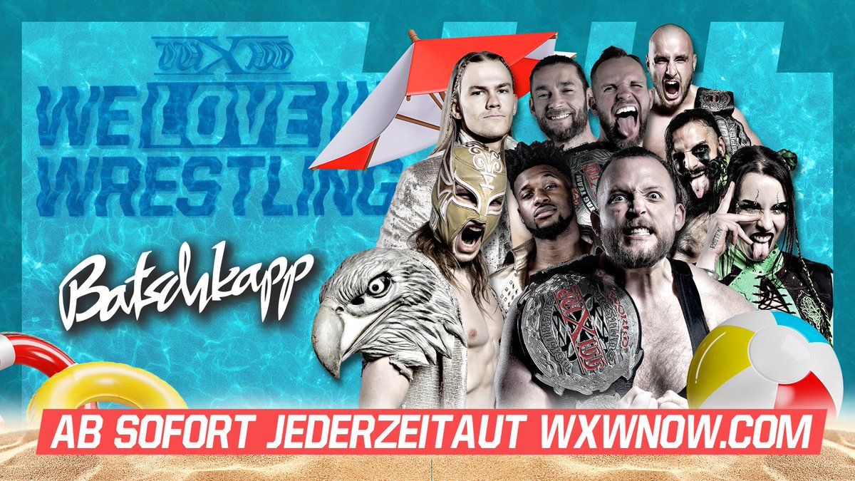 WATCH #WeLoveWrestling 47 from Frankfurt RIGHT NOW on #wXwNOW in both English & German