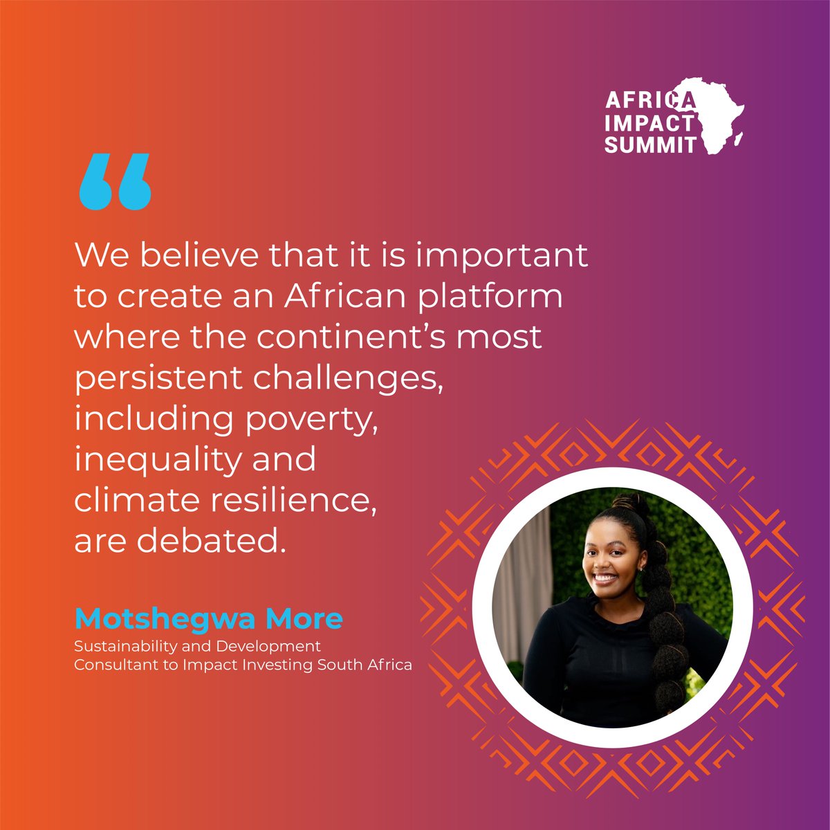 Douglas Knowledge Partners will be attending the Africa Impact Summit on 13-14 July! This event will feature over 40 speakers from Africa’s leading international development and sustainable finance organisations. Register today africaimpactsummit.org  #africaimpactsummit