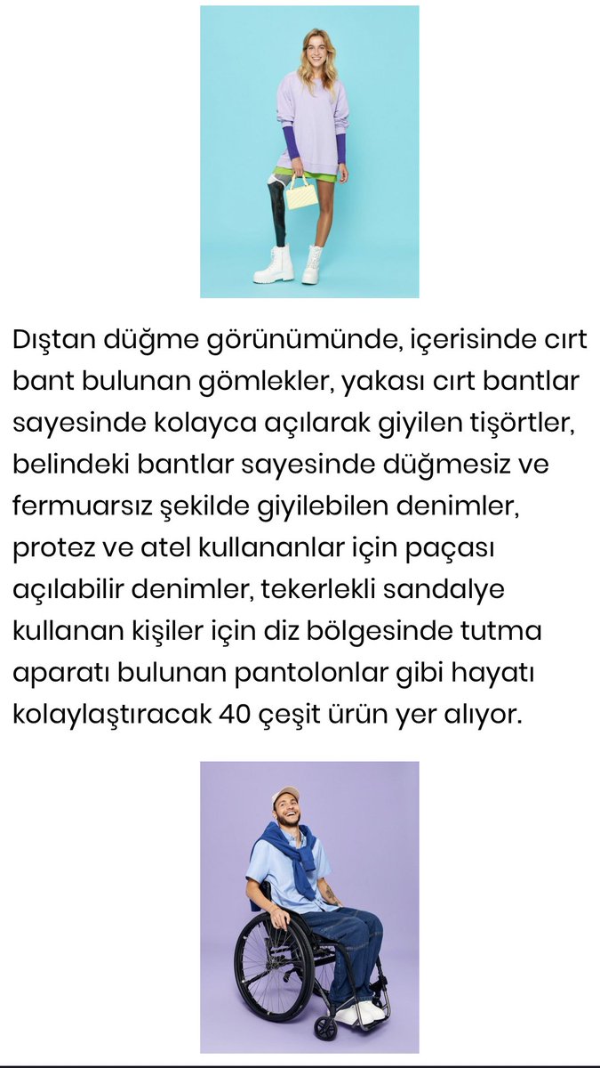 erenalpbyktpc's tweet photo. lc waikiki takdir edeceğimi düşünmezdim ama hem engelli konforuna odaklanan bir koleksiyon geliştirmeleri, hem de kataloglarının merkezine protez bacaklı bir mankeni yerleştirmeleri harika bir görünürlük ve gelişme. https://t.co/uFvVUgUKZM