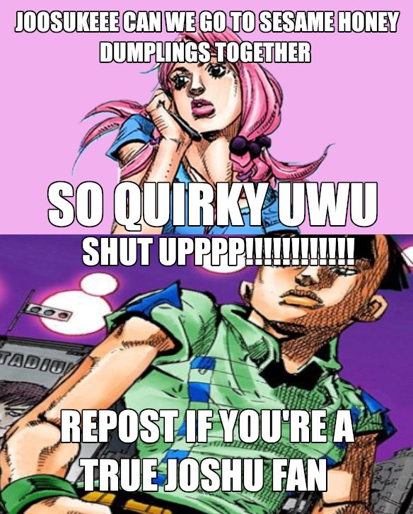 skibidi_polik's tweet photo. @jjba_cursed JoJolion is the best part because of Joshu https://t.co/OMtK96Zod1