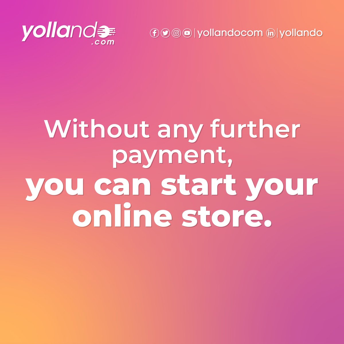 Without any further payment, you can start your online store.Say goodbye to high costs and limited options.Embrace the power of sourcing from Turkey at jaw-dropping prices.Watch your business soar to new heights! 🚀💼Contact Yollando now, and we will help you.