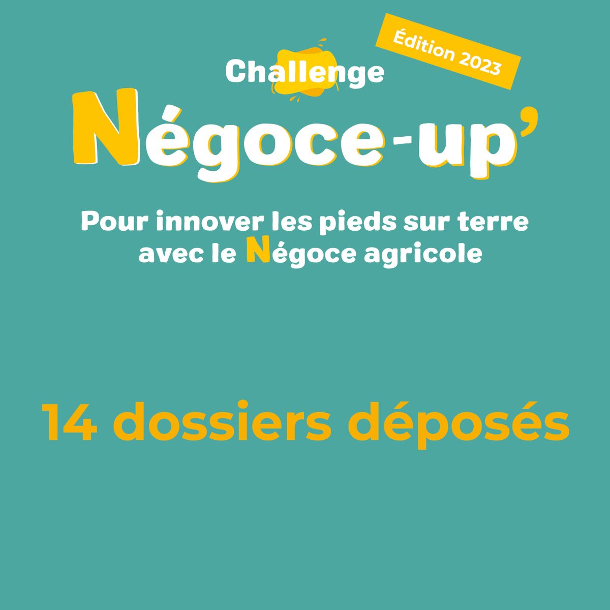 Le Négoce Agricole (@negoceagricole) on Twitter photo 💡14 dossiers déposés pour la 2ème édition du Challenge #NegoceUp bit.ly/3rjXj2x
➡️Prochain rendez-vous prévu sur Les Terres de Jim <a href="/JimBataille/">Jim Bataille</a>, événement phare des <a href="/JeunesAgri/">Jeunes Agriculteurs</a> et sur le stand du négociant Groupe Carré pour la finale du challenge 💡14 dossiers déposés pour la 2ème édition du Challenge #NegoceUp bit.ly/3rjXj2x
➡️Prochain rendez-vous prévu sur Les Terres de Jim <a href="/JimBataille/">Jim Bataille</a>, événement phare des <a href="/JeunesAgri/">Jeunes Agriculteurs</a> et sur le stand du négociant Groupe Carré pour la finale du challenge