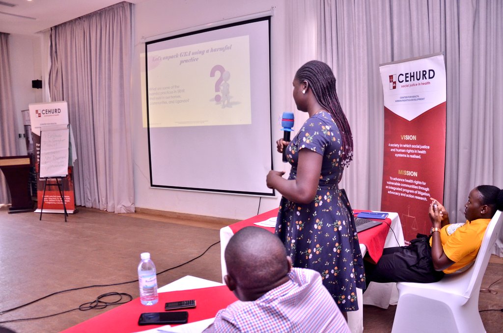 ..it becomes particularly challenging. Therefore, it is important to explore ways in which we can support women and girls in challenging these norms. In this regard, engaging men and boys as key stakeholders is crucial in fostering positive transformation.

#CEHURDMediaFellowship