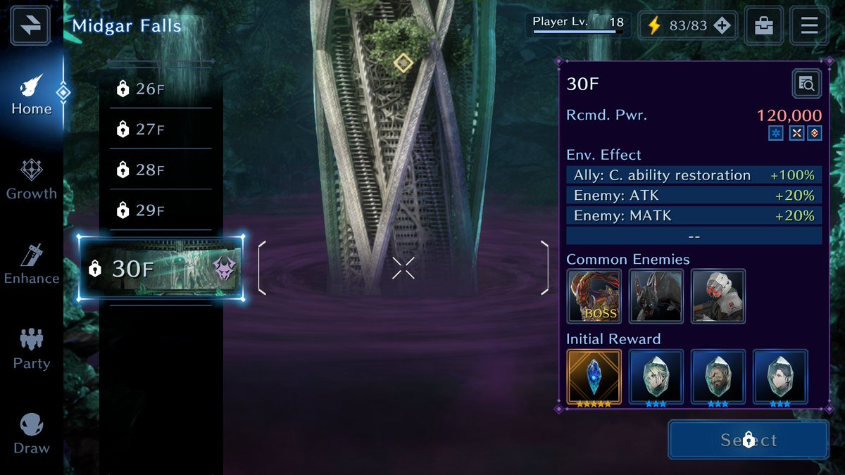 EC_FF7's tweet photo. So, we got a ninja data update that added 10 more floors to Sealed Tower, up to 30F!

There's only 2 days left to the beta.
Ready to suffer ?

(I can't do this, haven't even unlocked Ifrit 😅)
#FFEC7 https://t.co/n4vJvV0Sg4