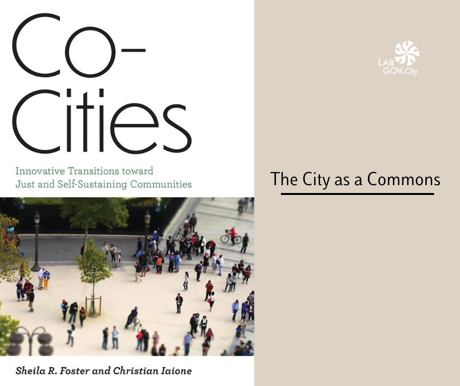 LabGov's tweet photo. https://t.co/MfGnDDSWlt
📗The story continues...
Click on the link to discover the blog dedicated to the third chapter of the Co-Cities book by Sheila Foster and Christian Iaione
#cocities #commons #book #urbancommons #innovation #transition #community #sustainability #mitpress https://t.co/p3nlcZWFrg