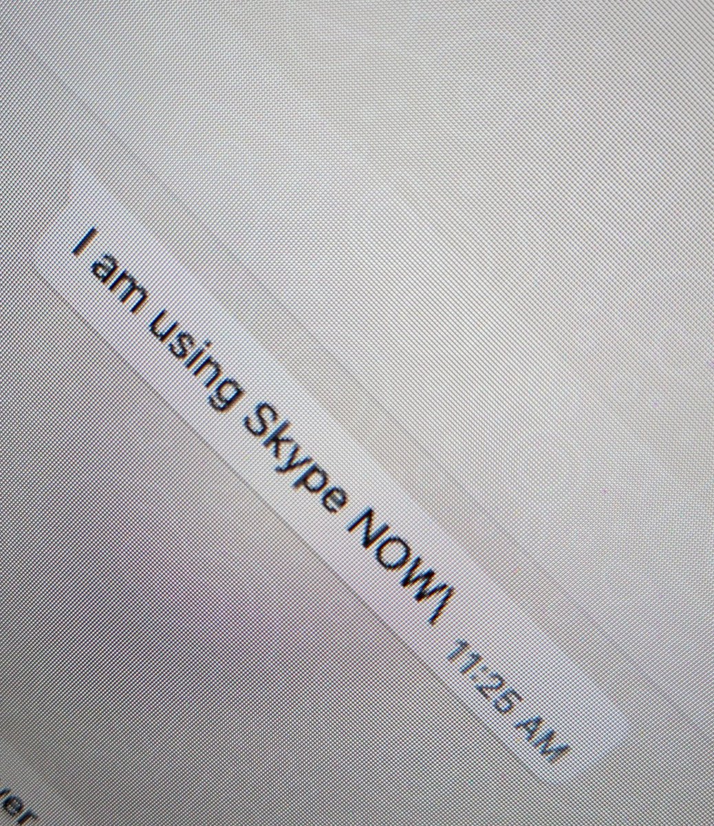 Who uses Skype?!?! Apparently <a href="/OllyMann/">Olly Mann 🎙️</a> does.