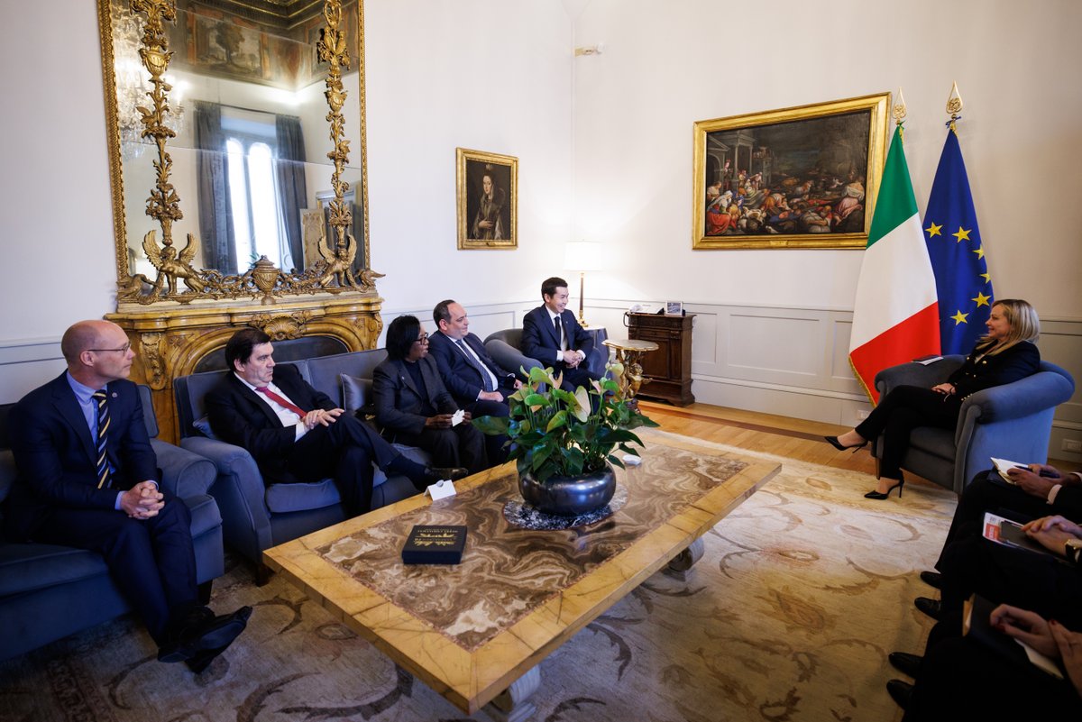 ega_worldwide's tweet photo. Among the meetings held: President of the Republic Sergio Mattarella , Prime Minister @GiorgiaMeloni, Minister of Economy and Finance, Minister of Tourism, Minister of Health and Minister of Foreign Affairs.
#egaworldwide #egactive #ExpoRoma2030 https://t.co/HnDWc6rcsB