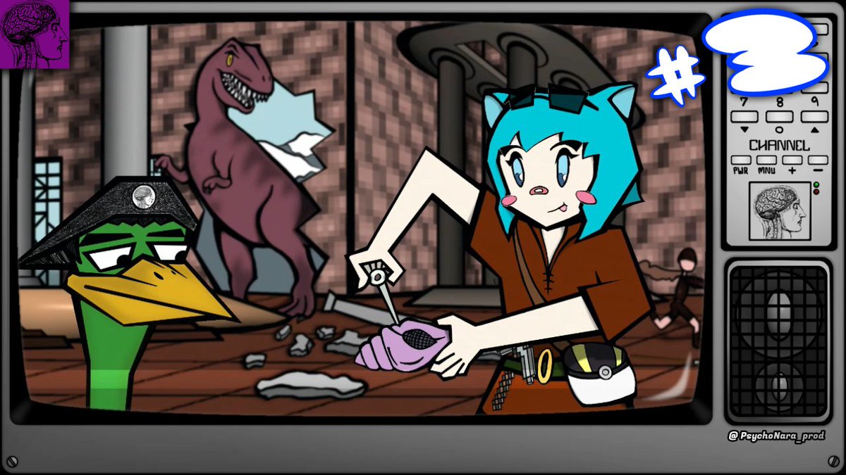 PsychwardThe's tweet photo. Once again, @ProtoPropski joins me another episode of Lost Eden for DOS/CD-i/3DO. Time for more point 'n' click dinosaur fun.

#LostEden #pointnclick #letsplay
-----------------
WATCH HERE: https://t.co/BrnGExM1OO https://t.co/IuRePPCgT0