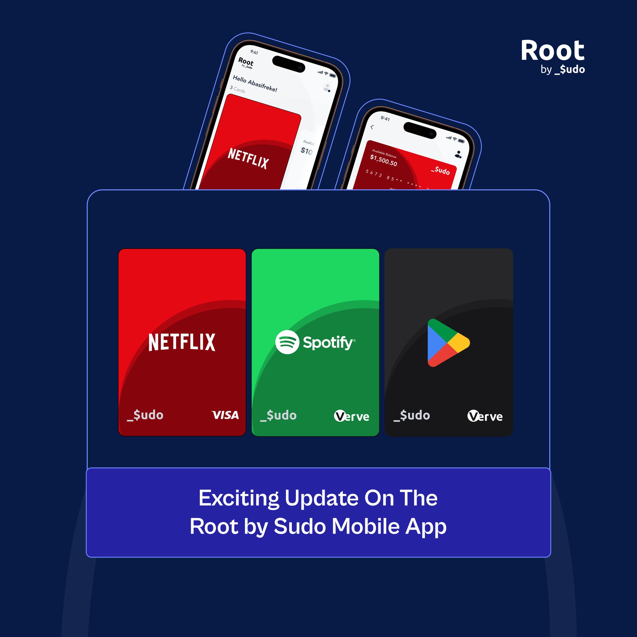 Sudo on Twitter: "📢 Exciting Update on Root by Sudo Mobile App! You can