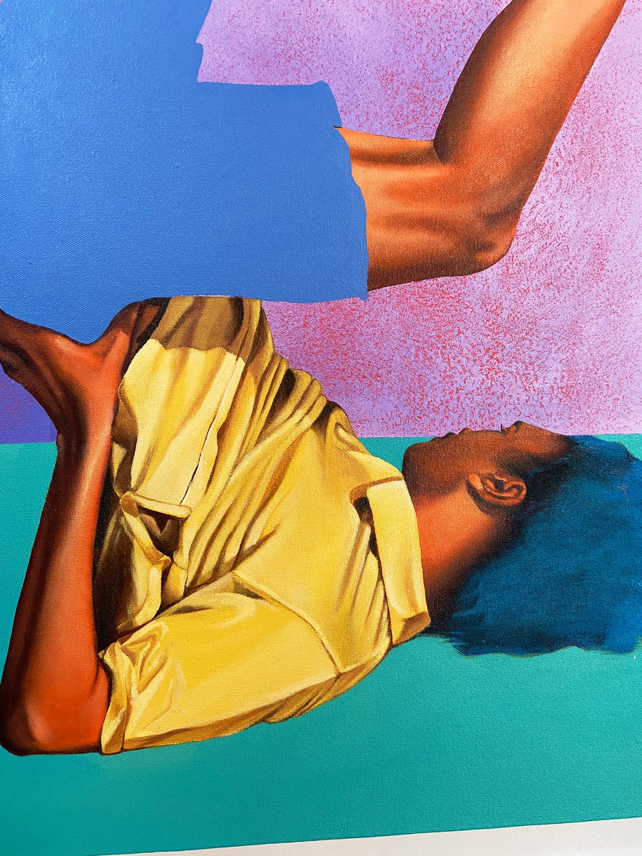 The drapery is always the hardest part