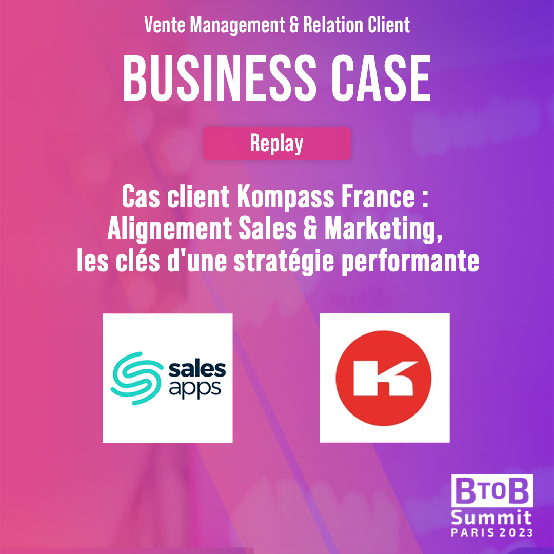 Revivez l'intervention de Gilles Tyssier, Directeur Général Adjoint <a href="/KompassFR/">Kompass France</a>  sur le #SalesEnablemenbt lors du #Btobsummit2023 avec notre #Replay 🎥👇

btob-summit.btob-leaders.com/fr/programme/l…