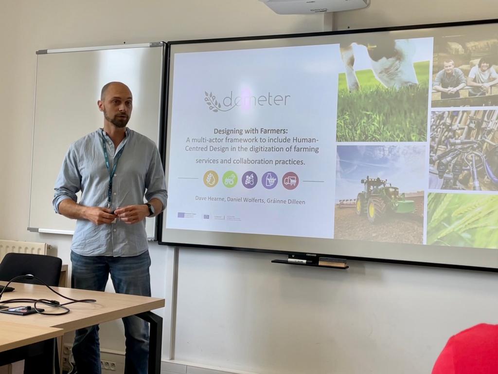 DEMETER (@h2020demeter) on Twitter photo Daniel Wolferts from <a href="/Fraunhofer_FIT/">Fraunhofer FIT</a> presenting DEMETER at the 26th European Seminar on Extension & Education in Toulouse, France. This biennial conference about agricultural advice and education has gathered scholars advisors and educators since 1973.
#smartfarming #agriculture Daniel Wolferts from <a href="/Fraunhofer_FIT/">Fraunhofer FIT</a> presenting DEMETER at the 26th European Seminar on Extension & Education in Toulouse, France. This biennial conference about agricultural advice and education has gathered scholars advisors and educators since 1973.
#smartfarming #agriculture