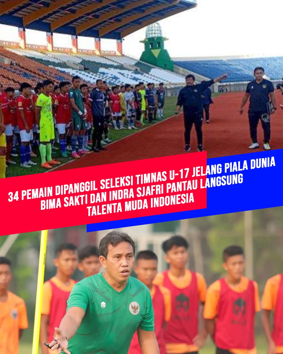 buddhigurung5's tweet photo. Kereennn! Proses pemilihan talenta muda U-17 pertama di adakan di Kota Bandung stadion Si Jalak Harupat
Rivan | Megumi | Boti | LGBT | Jorok | Bobby
#GarudaMendunia #Garuda1745 https://t.co/r0BpMOootH