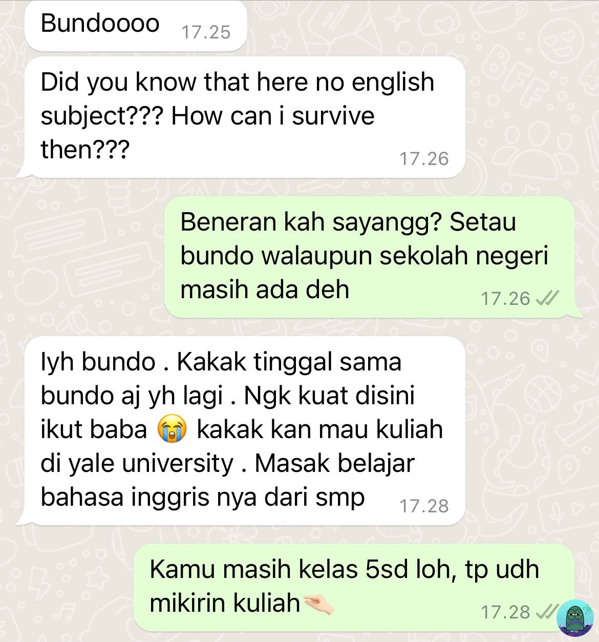 Tanyarl 💚 on Twitter "💚 gw ga kuat bgt sm anak jaman sekarang. Ini ponakan gw baru kelas 5sd