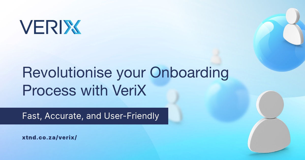 XTNDing's tweet photo. Introducing #VeriX, the game-changing onboarding solution designed to streamline #IdentityVerification and ensure #compliance. Save time and resources with our cutting-edge technology. #OnboardingRevolution 

👉🏾 Switch to VeriX → https://t.co/xAN9rpxCGs https://t.co/Klhf5UCU76