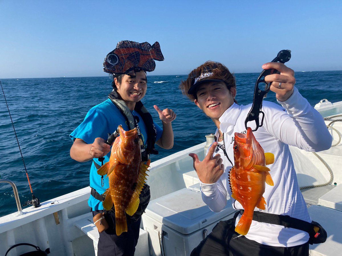 杉浦太陽さん、井熊亮さん、魚芸人ハットリさん、三浦愛さんたちが『静岡初そこしり』のロケに来てくださいました！！！

楽しい釣行になり、いろんな料理もみんなで作りました！

放送予定は
8月9日（水）19：00〜静岡放送（SBSテレビ）
になりますのでチェックしてみてください！