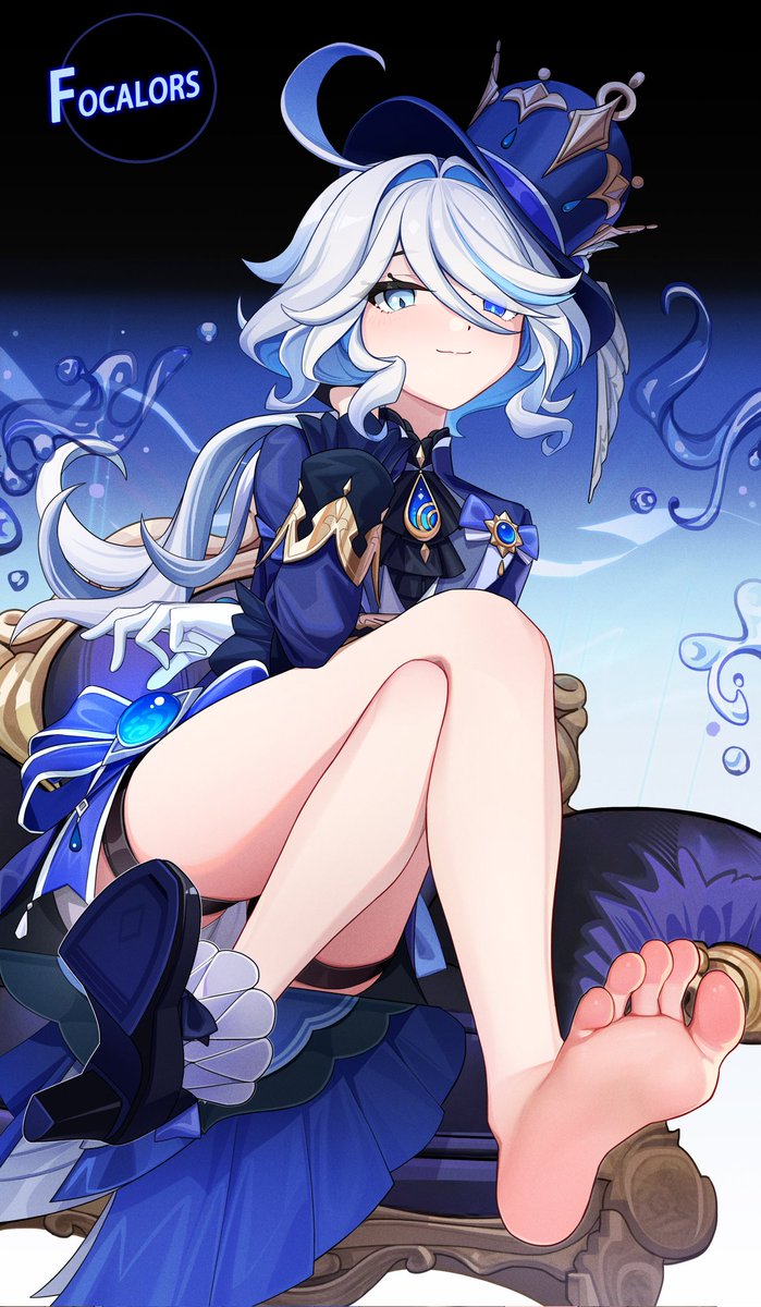 JCJCJCZ's tweet image. 发发之前画的小芙～
#focalors 
#Fontaine