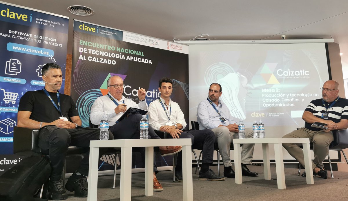 Joaquin Garrido (@jgarridoo) on Twitter photo Hablando de mejora continua en #calzatic montado por <a href="/CLAVEi/">Clavei</a> <a href="/avecal/">Avecal</a> ya muchos años y aqui con Javier Oñate de
@CTCRioja , Eduardo Calabuch de <a href="/InescopTech/">INESCOP</a> ,
Vicente Pastor de <a href="/StuartWeitzman/">Stuart Weitzman</a> y Adrian Hernandez de <a href="/Simplicity/">Simplicity</a> gente que no deja de #PensarHaciendo <a href="/_Alicantec/">AlicanTEC</a> Hablando de mejora continua en #calzatic montado por <a href="/CLAVEi/">Clavei</a> <a href="/avecal/">Avecal</a> ya muchos años y aqui con Javier Oñate de
@CTCRioja , Eduardo Calabuch de <a href="/InescopTech/">INESCOP</a> ,
Vicente Pastor de <a href="/StuartWeitzman/">Stuart Weitzman</a> y Adrian Hernandez de <a href="/Simplicity/">Simplicity</a> gente que no deja de #PensarHaciendo <a href="/_Alicantec/">AlicanTEC</a>