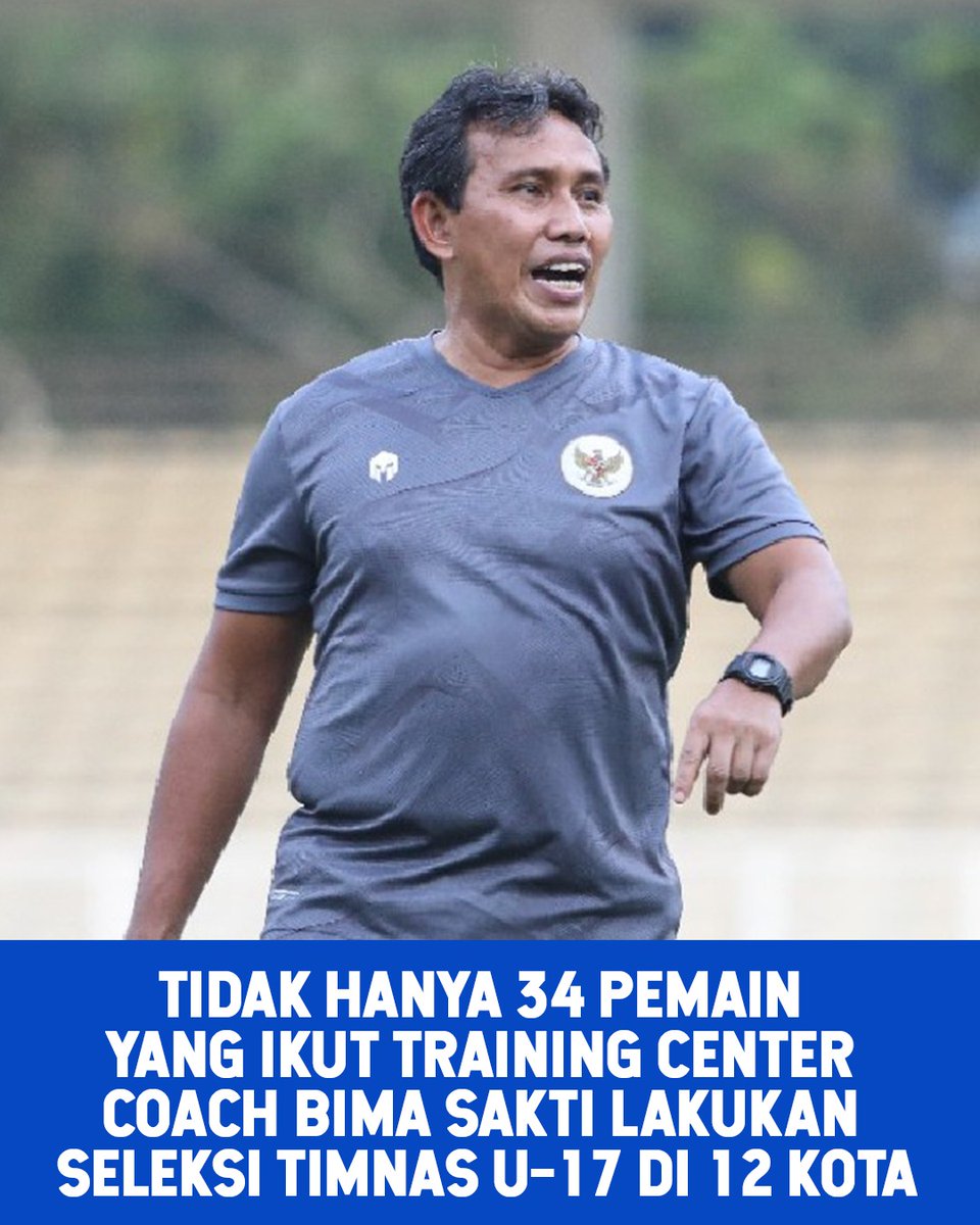 buddhigurung5's tweet photo. Mantaapp lah! Bandung menjadi Kota pertama yang mengikuti proses seleksi Timnas U-17 

Rivan | Megumi | Boti | LGBT | Jorok | Bobby
#GarudaMendunia #Garuda1745 https://t.co/eUH6mzY2dR