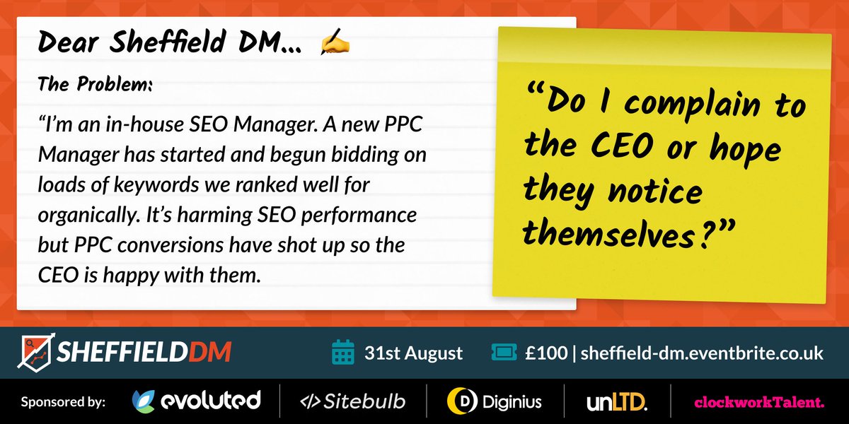 👋 Introducing a new series - Marketing Agony Aunt!

We'll be fielding your marketing problems and putting them to our 2,000+ community of marketers to vote on the best course of action.

Our first entry comes from an SEO who's facing internal traffic cannibalisation...😬
