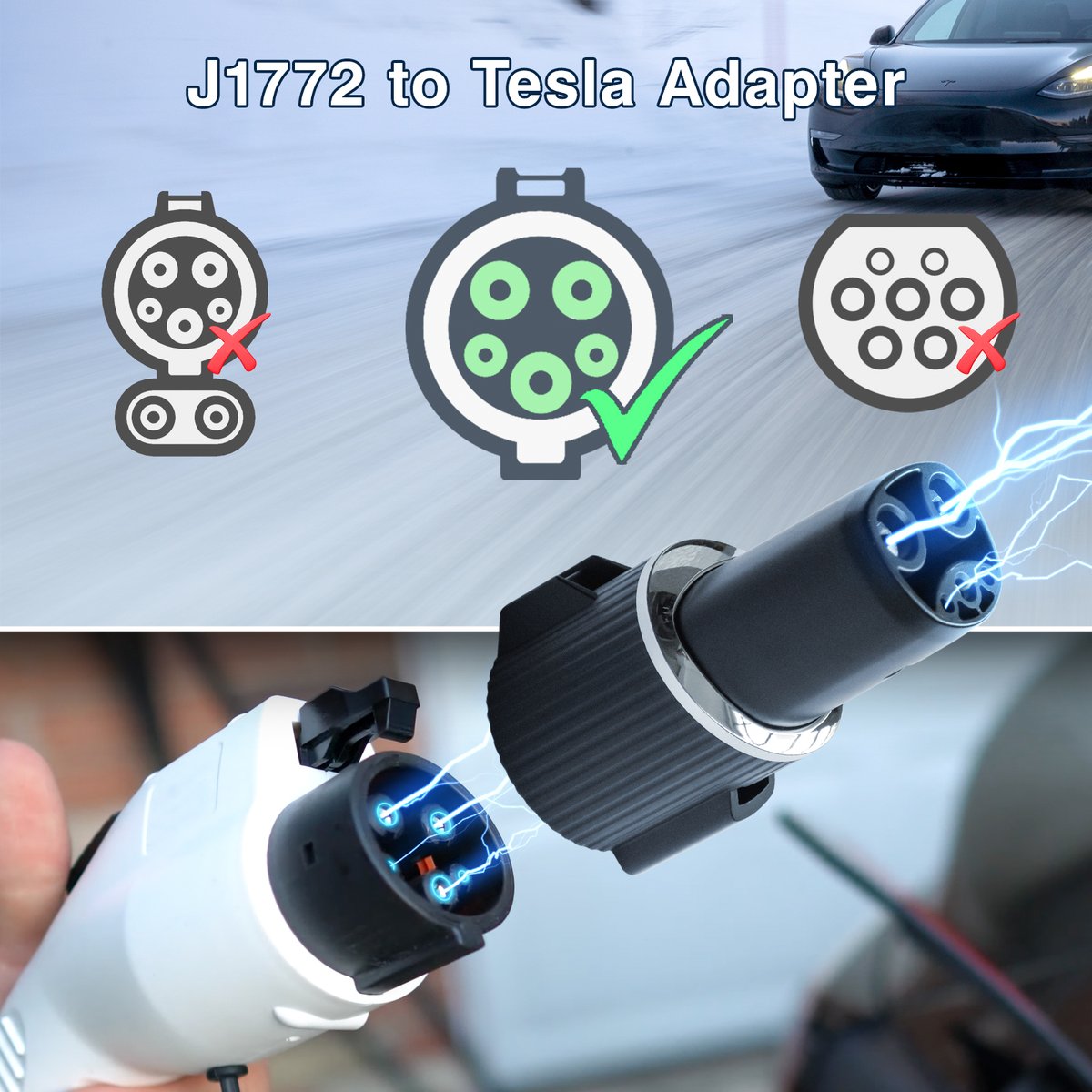 Prime day deal, 15% off for the Tesla adapter
Check at amazon.com/dp/B0C36GY15Q?…

#adaptorsale #tesla #evcharger #ev