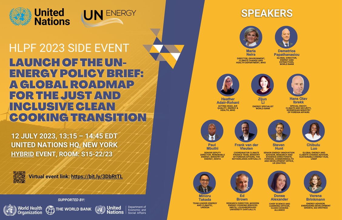Modern Energy Cooking Services (@ukmecs) on Twitter photo Ed Brown, Research Director of the UK aid (FCDO) funded <a href="/UKMECS/">Modern Energy Cooking Services</a> Programme, led by <a href="/lborouniversity/">Loughborough University</a>, is invited to join a panel at a side event of the UN High-level Political Forum on #Sustainable #Development today 12 July, at 13:15 β 14:45 New York Timeβ¬οΈ
mecs.org.uk/launch-of-the-β¦ Ed Brown, Research Director of the UK aid (FCDO) funded <a href="/UKMECS/">Modern Energy Cooking Services</a> Programme, led by <a href="/lborouniversity/">Loughborough University</a>, is invited to join a panel at a side event of the UN High-level Political Forum on #Sustainable #Development today 12 July, at 13:15 β 14:45 New York Timeβ¬οΈ
mecs.org.uk/launch-of-the-β¦