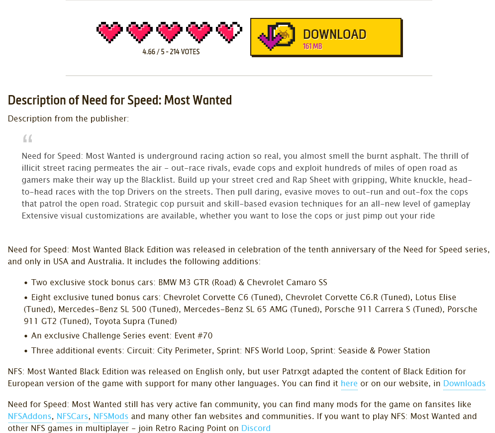 LBGPlays's tweet photo. How To Play NFS Most Wanted (2005) in 2023

No longer sold, your best bet is to find a used copy
OR
- Go to https://t.co/Rr5bShNvGb
- Download a version (Would Recommend MW Black Edition).
- Mount Disks &amp; Install
- Install Widescreen Fix
(Check Tweet Below for video guide). https://t.co/R2ojoebQPo
