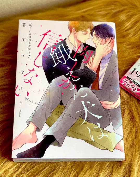 🧦
ラフ出しの時に「裸足と靴下どっちがいいかな…ラフ通ったら決めよ」と保留にしていたところ、担当さんが珍しく前のめりで「靴下片方脱げてるのいいですね…!やはり何か意図が…?!」と言ってきたので、着替える間も惜しい二人を表現したことにしました。内緒だよ。
#餓えた犬は肉しか信じない 