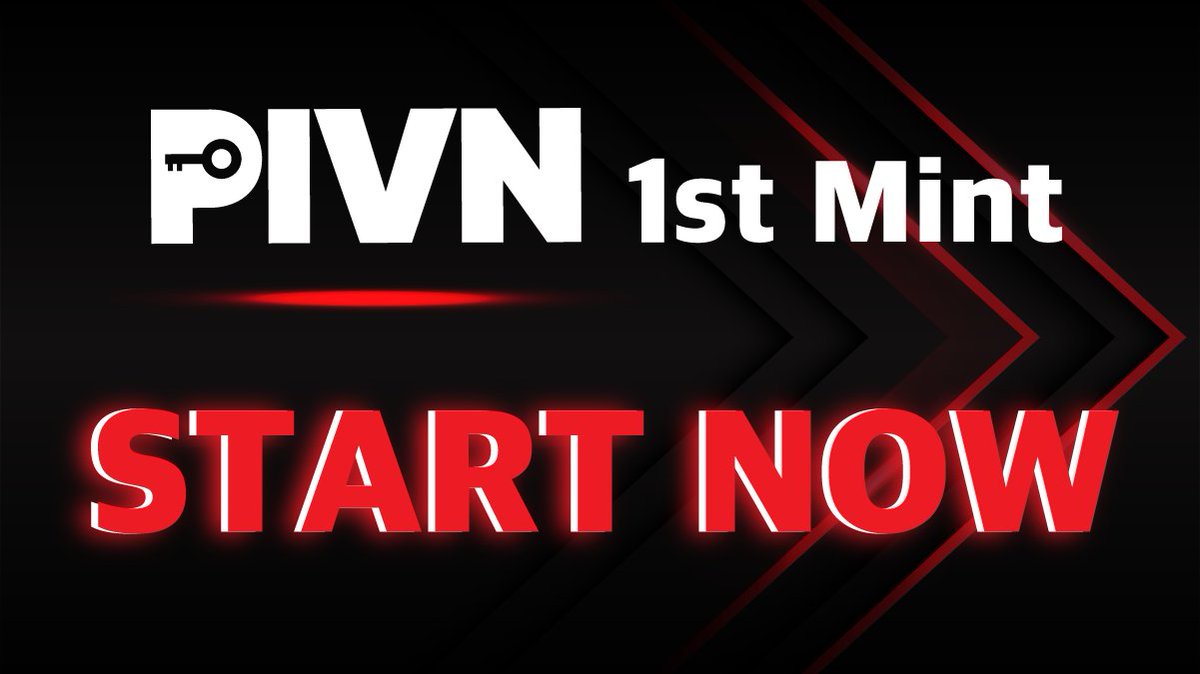 PIVN 1️⃣st Mint

🚨WL Minting NOW!!
⏳NOW Mint for WL ~ July 12, 2023 12:00 (UTC)
🌐 Mint Site : pivn.xyz

Various benefits will be revealed in the future, please show a lot of your support.

Thank you.

#pivn #nft #mintingnow #wl1 #whitelist