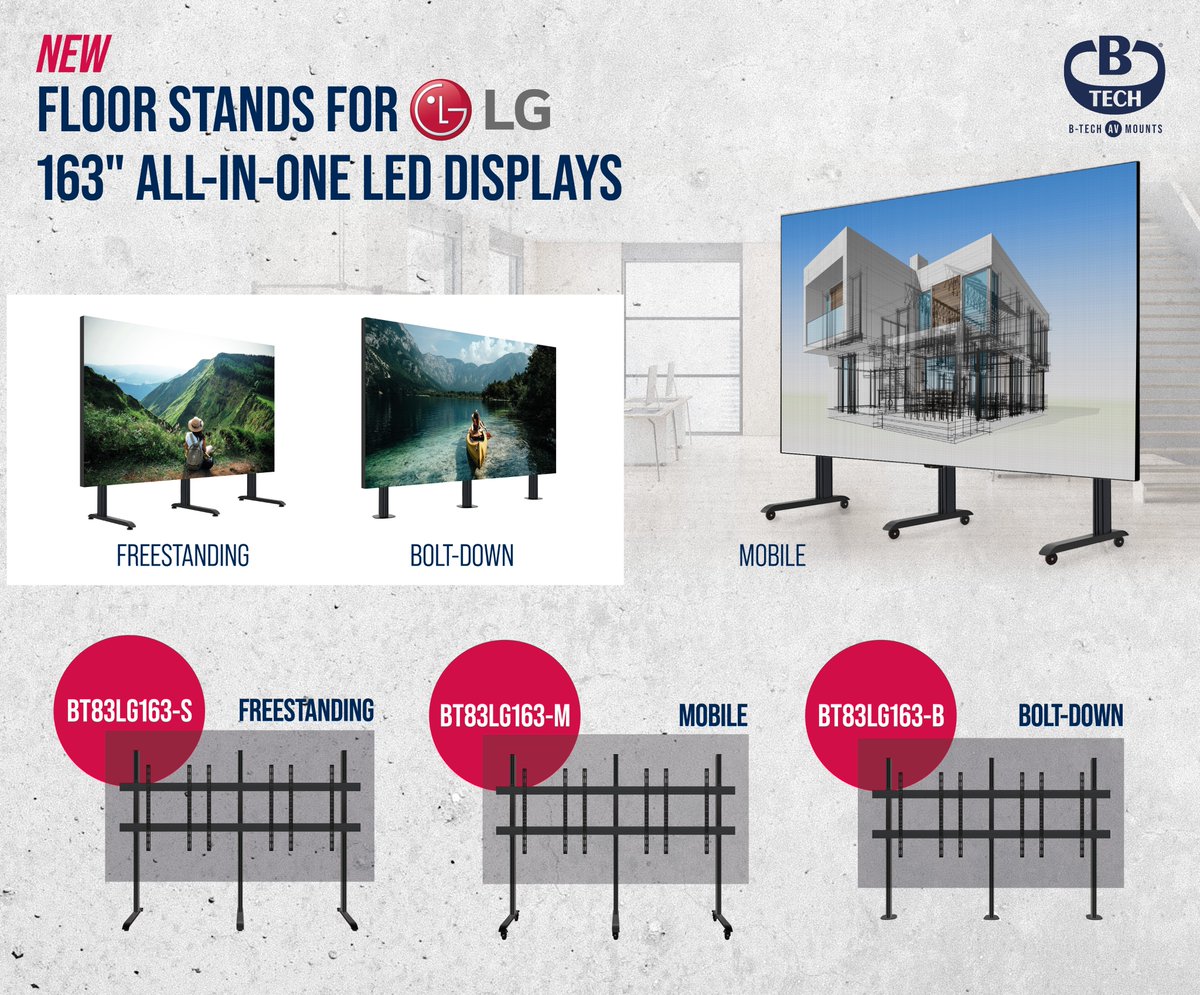 B-Tech AV Mounts tweet media