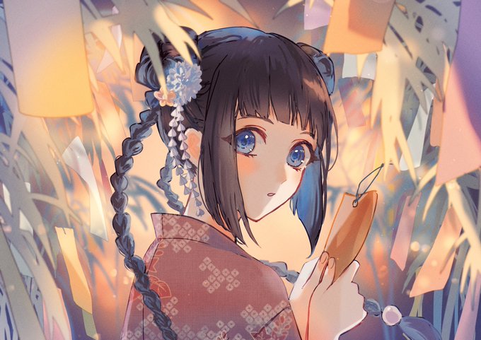 「竹 短冊」のTwitter画像/イラスト(新着)