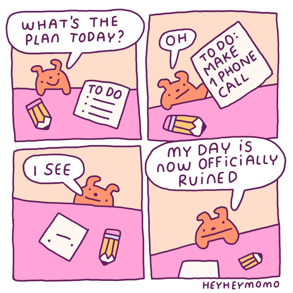 momodraws's tweet image. Oh no