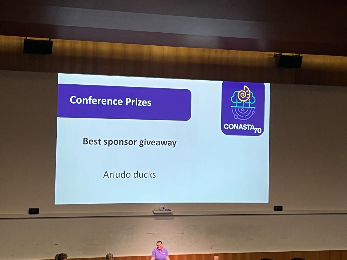 holkershaw's tweet photo. I'm going to need the rest of the week to recover from an epic 3 days at #CONASTA70 with @arludo. So many great conversations with teachers. Thanks for having us #CONASTA (and thanks for the award 😁). https://t.co/r6MHp7cObx