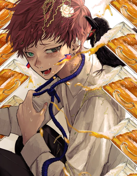 #作品をみてくださいあわよくばフォローしてください祭 ちょおっとだけ暗い絵好きー!! あわよくば…あわよくば…