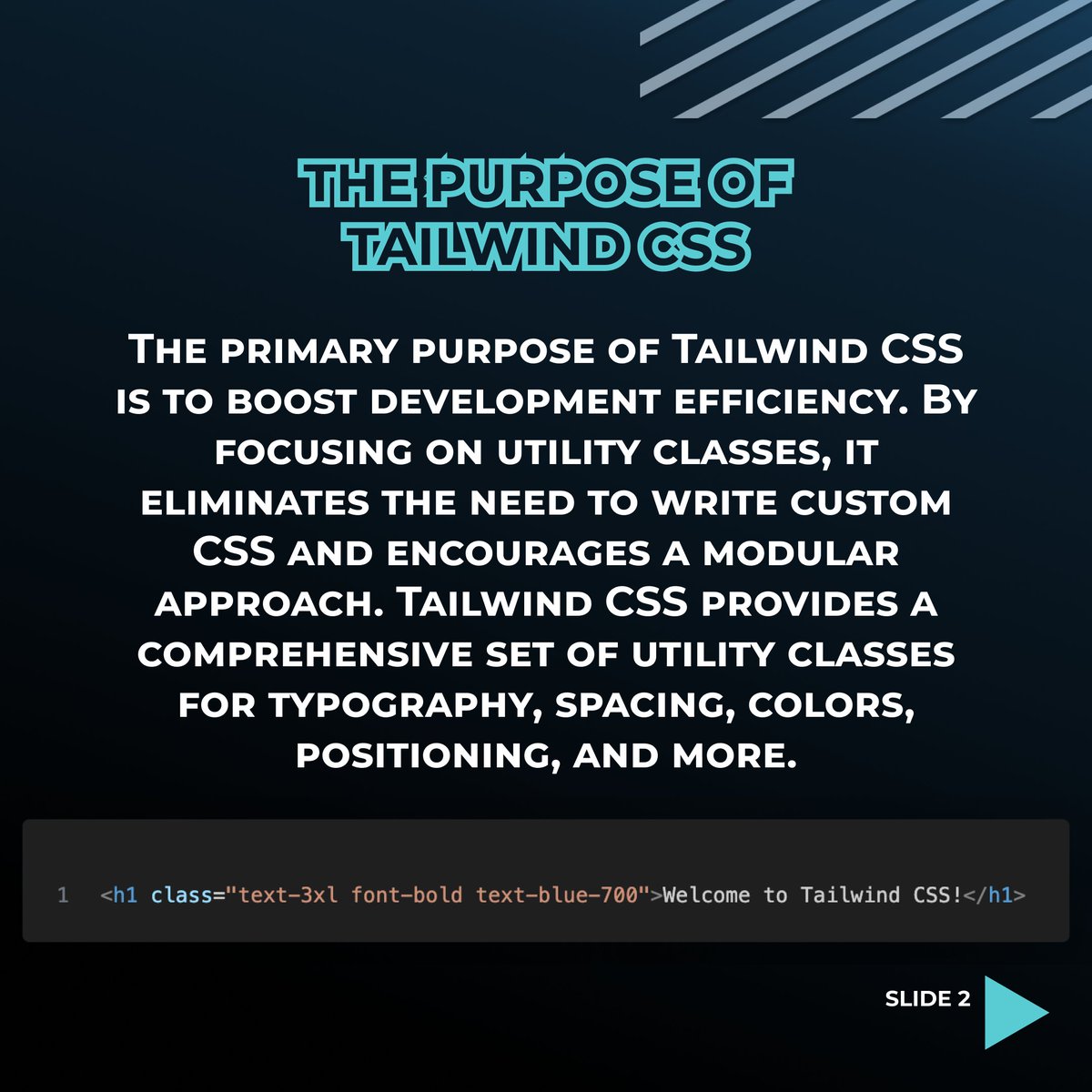 dominic_azuka's tweet image. Learn how Tailwind CSS makes building adaptable layouts a breeze! 💪✨

💅 Plus, the flexibility it offers! Tailwind CSS allows me to customize everything, from colors to breakpoints, giving me complete control over the design. 🎨🔧

#TailwindCSSTutorial
#TailwindCSSExamples