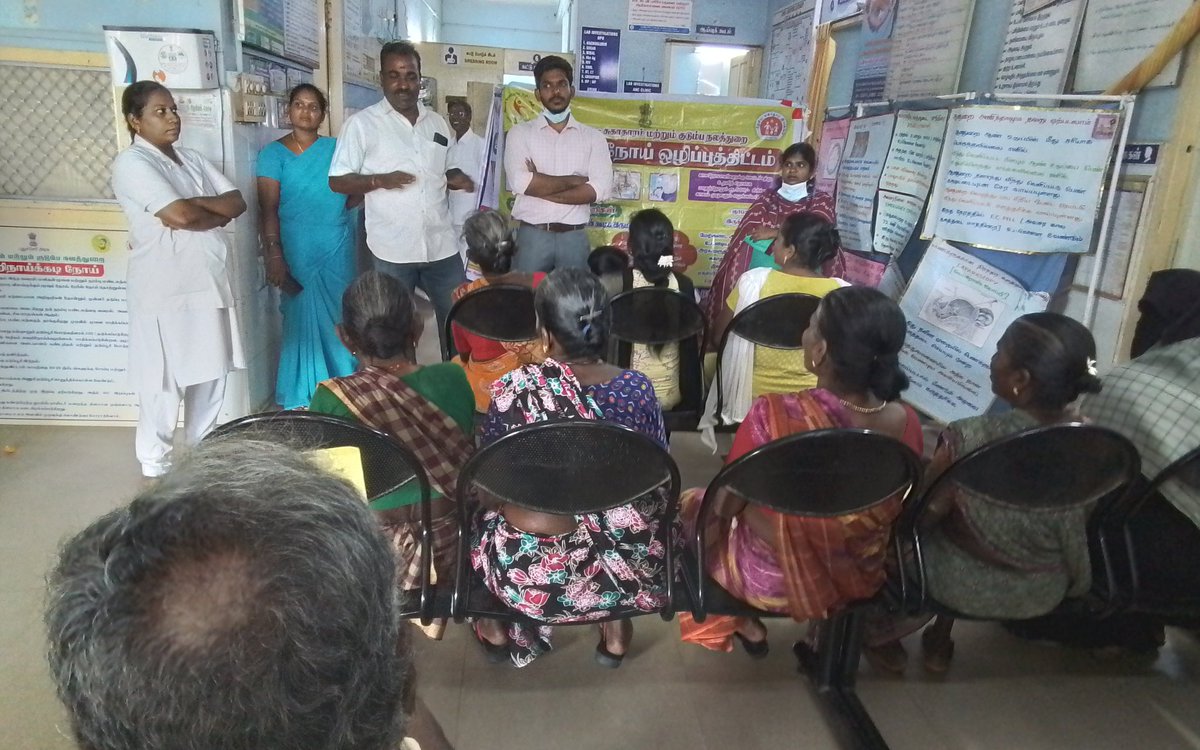 TBMBAPuducherry's tweet photo. Conducted NTEP Community meeting at Ariyur on 11.07.2023.Dr.Sathish kumar MO,Mrs.VennilaTBHV, ANMand Mr.ManimaranStateIEC Officerhas Speech TBElimination andTreatment underthe guidance of Dr.Venkatesh STO Puducherry#CMPuducherry #DDG2017 #EndTB https://t.co/YbUmH4XVpx