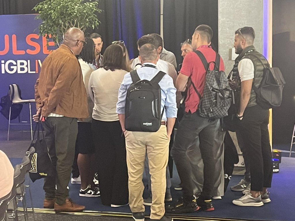 Curacao speaker getting a lot of attention after her speech at @igamingbusiness L!ve in Amsterdam