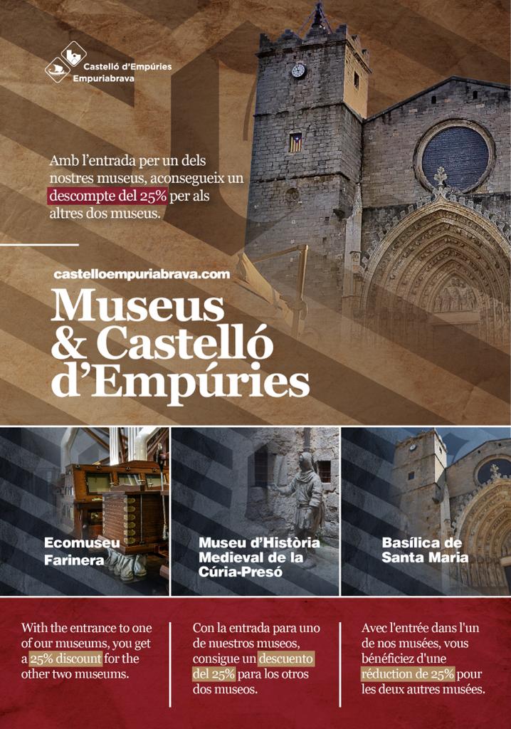 Museus & Castelló d'Empúries.

@CatedralEmporda @Aempordaturisme @costabrava @catexperience @badiaderoses