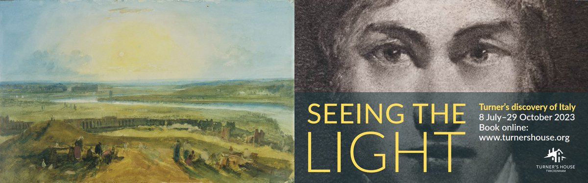 TurnersHouse's tweet photo. Have you heard? Our exhibition "Seeing the Light" is now open! Come and explore Italy through JMW Turner's paintings! An amazing journey to do with friends and family, or on your own. Open Wed-Sun, 12-4pm. Book here - https://t.co/m7n4QSP67N https://t.co/EauyTm6HC9