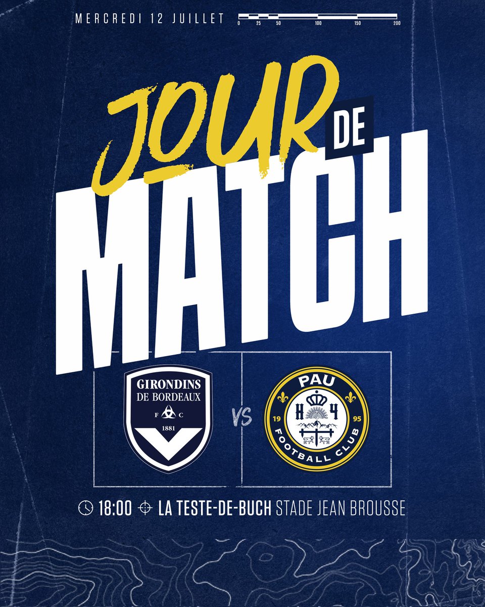 PauFootballClub's tweet photo. Premier match aujourd'hui pour nos 🟡🔵 !
Toutes les infos du match sont ici ⤵️
https://t.co/0BDX4tlcJK https://t.co/sfSFZ7fdaB