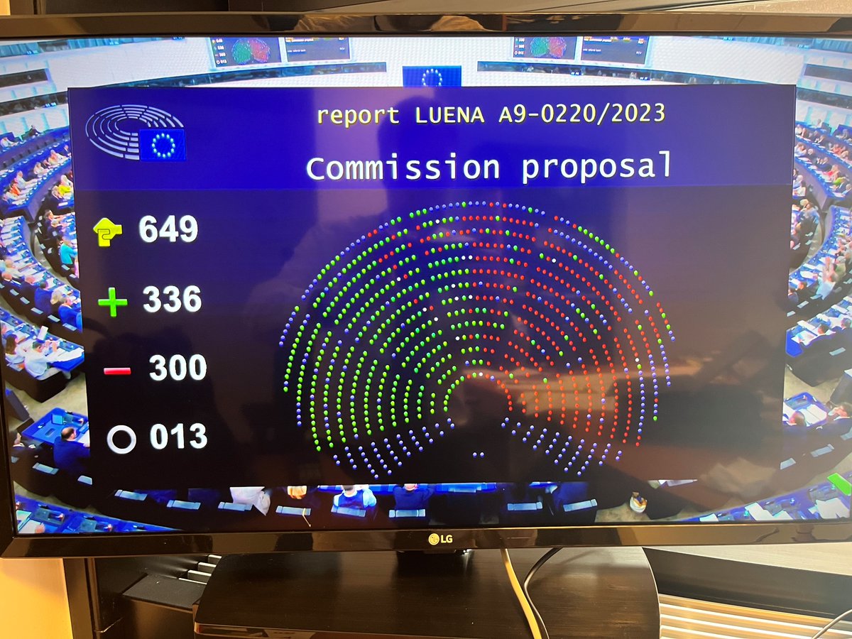 ENVI Committee Press (@ep_environment) on Twitter photo 🌳🐝EU Nature Restoration Law
Parliament adopts its position for negotiations with <a href="/EUCouncil/">EU Council</a>
Press release to come... 🌳🐝EU Nature Restoration Law
Parliament adopts its position for negotiations with <a href="/EUCouncil/">EU Council</a>
Press release to come...