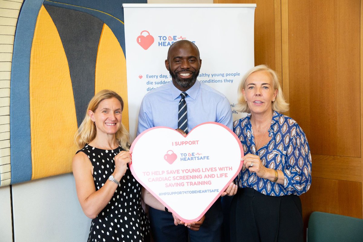 Kim Leadbeater MBE MP (@kimleadbeater) on Twitter photo Powerful conversation with <a href="/TOBEHEARTSAFE/">ToBe-Heartsafe</a> & <a href="/fmuamba6/">fabrice muamba</a> about the importance of #CPR & defibrillator training. I completely support their campaign for mandatory annual training in schools; a cardiac incident can happen to anyone at any time and this training will save lives. Powerful conversation with <a href="/TOBEHEARTSAFE/">ToBe-Heartsafe</a> & <a href="/fmuamba6/">fabrice muamba</a> about the importance of #CPR & defibrillator training. I completely support their campaign for mandatory annual training in schools; a cardiac incident can happen to anyone at any time and this training will save lives.